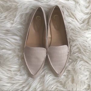 Faux croc flats 3/$20